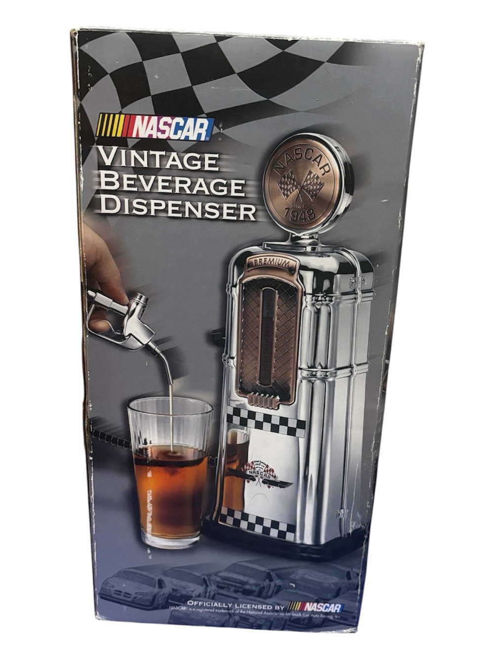 Vintage NASCAR Beverage Dispenser